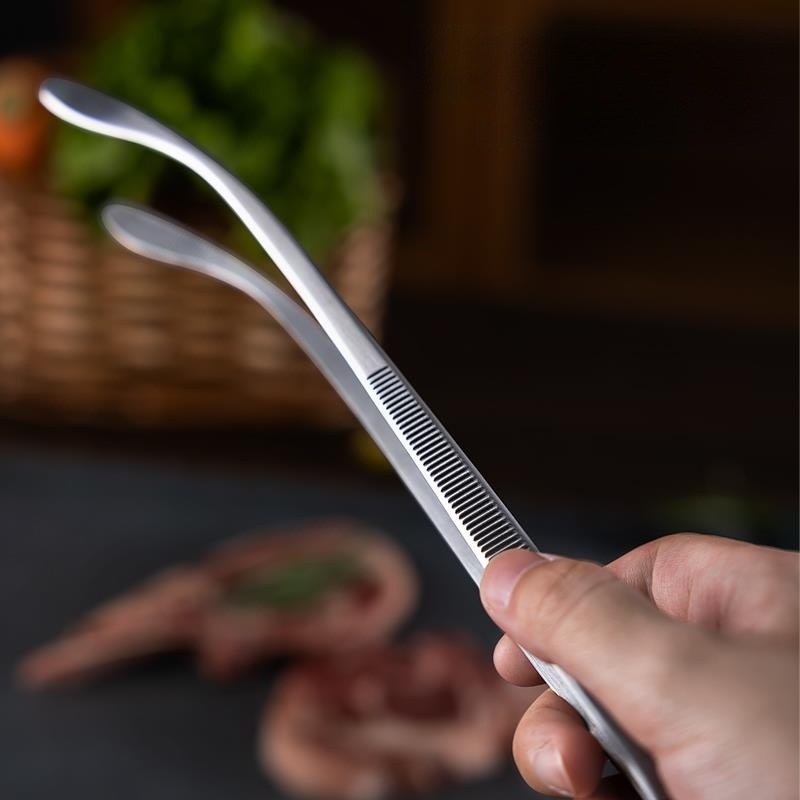 ที่หนีบอาหารสแตนเลสแบบยาว ที่ห - Home Cooking Steak บทวิจารณ์และราคา