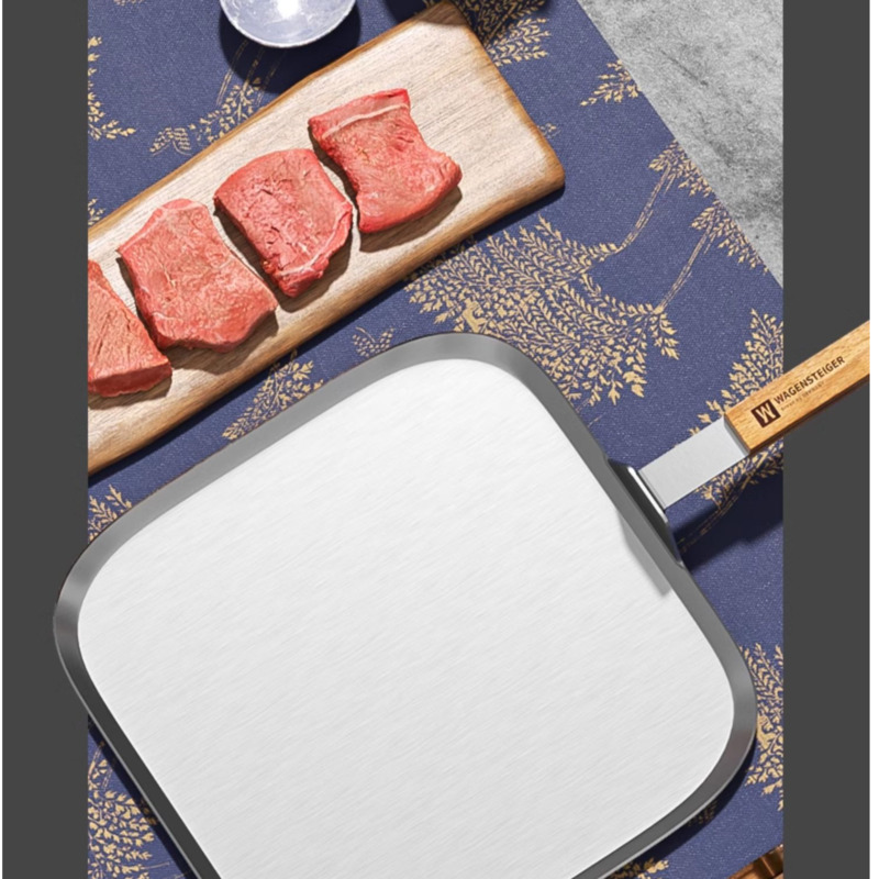 กระทะเหล็กสี่เหลี่ยมหนาพิเศษ ย - Home Cooking Steak บทวิจารณ์และราคา