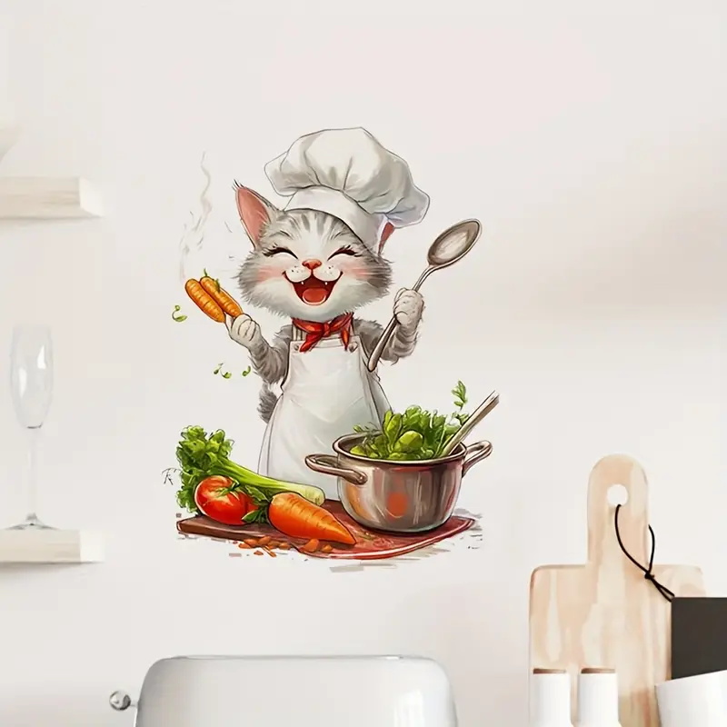 การ์ตูนแมวทําอาหารสติกเกอร์,Ar - Home Cooking For Cats บทวิจารณ์และราคา