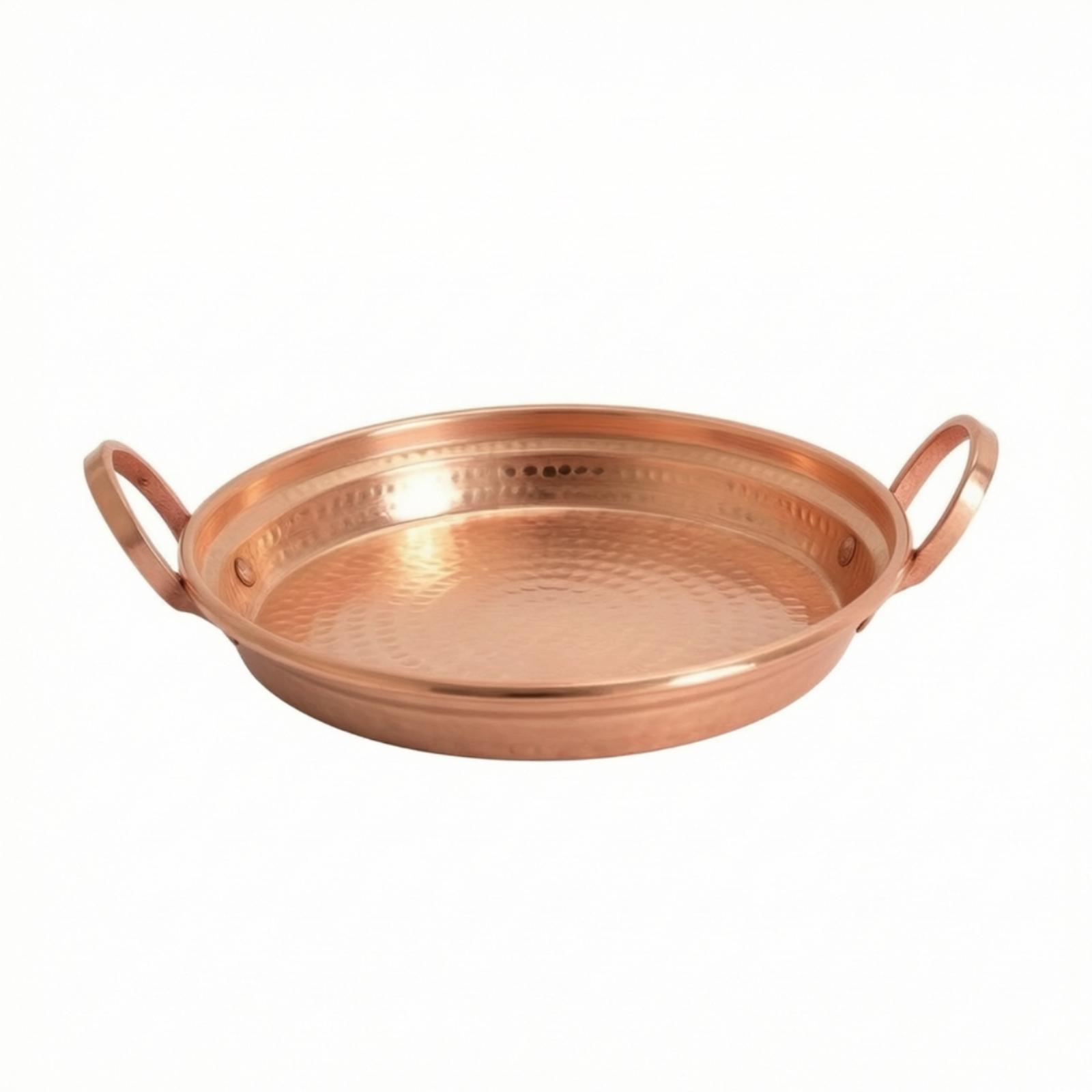 กระทะทองแดงสองหูจับพร้อมหูจับแ - Home Cooking Host บทวิจารณ์และราคา