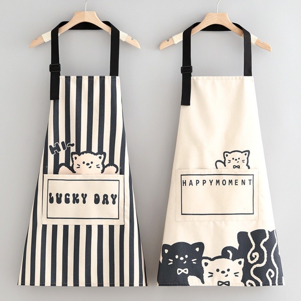 ผ้ากันเปื้อนลายการ์ตูนแมวสุดสร - Home Cooking For Cats บทวิจารณ์และราคา