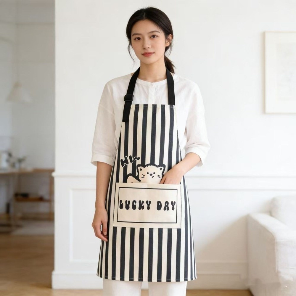 ผ้ากันเปื้อนลายการ์ตูนแมวสุดสร - Home Cooking For Cats บทวิจารณ์และราคา