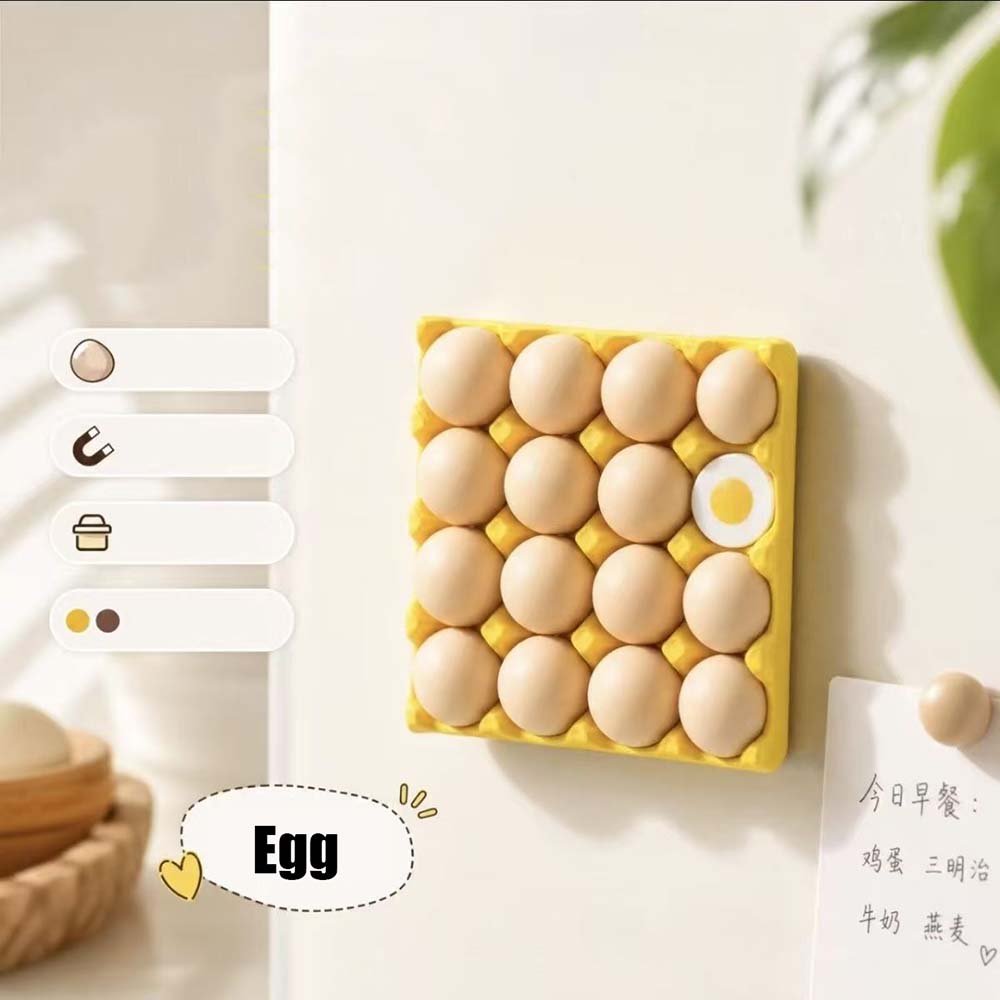 ชุดแม่เหล็กติดตู้เย็นรูปไข่ น่ - Home Cooking Recipes บทวิจารณ์และราคา