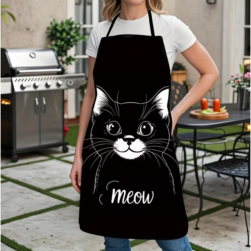 ผ้ากันเปื้อนลายสัตว์แสนสนุก 1  - Home Cooking For Cats บทวิจารณ์และราคา