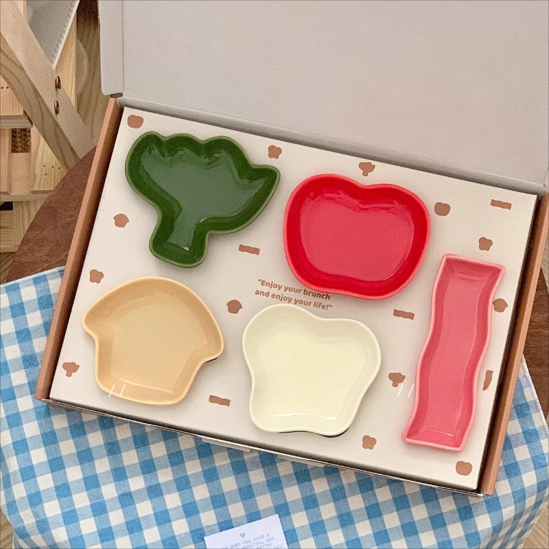 น่ารักผักเซรามิคจานติ่มซําสร้า - Home Cooking Recipes บทวิจารณ์และราคา