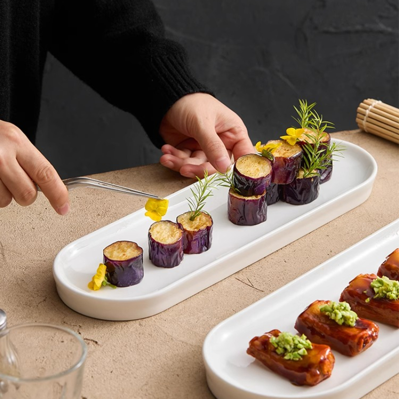 จานสเต็กเซรามิกรูปทรงแปลกตา สี - Home Cooking Steak บทวิจารณ์และราคา