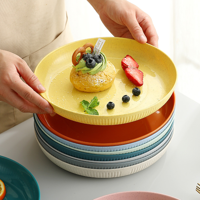 จานอาหารเย็นทรงกลมขนาด 23 ซม.  - Home Cooking Recipes บทวิจารณ์และราคา
