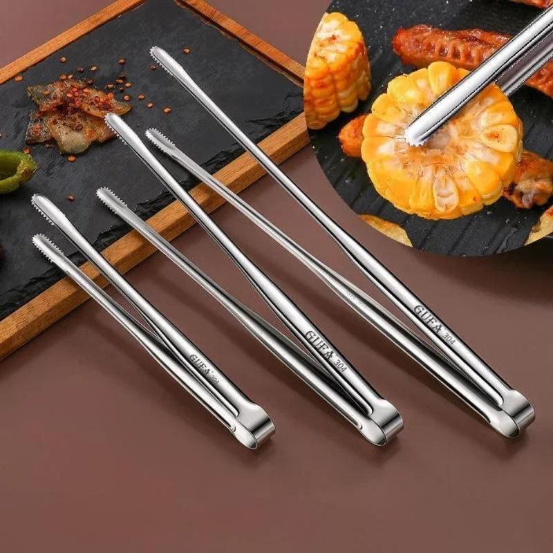 ที่คีบอาหารสแตนเลสสำหรับทำอาหา - Home Cooking Steak บทวิจารณ์และราคา